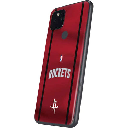 NBA Houston Rockets Jersey Google Pixel 5 Skin